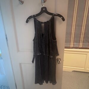 Elegant Black Sleeveless Dress